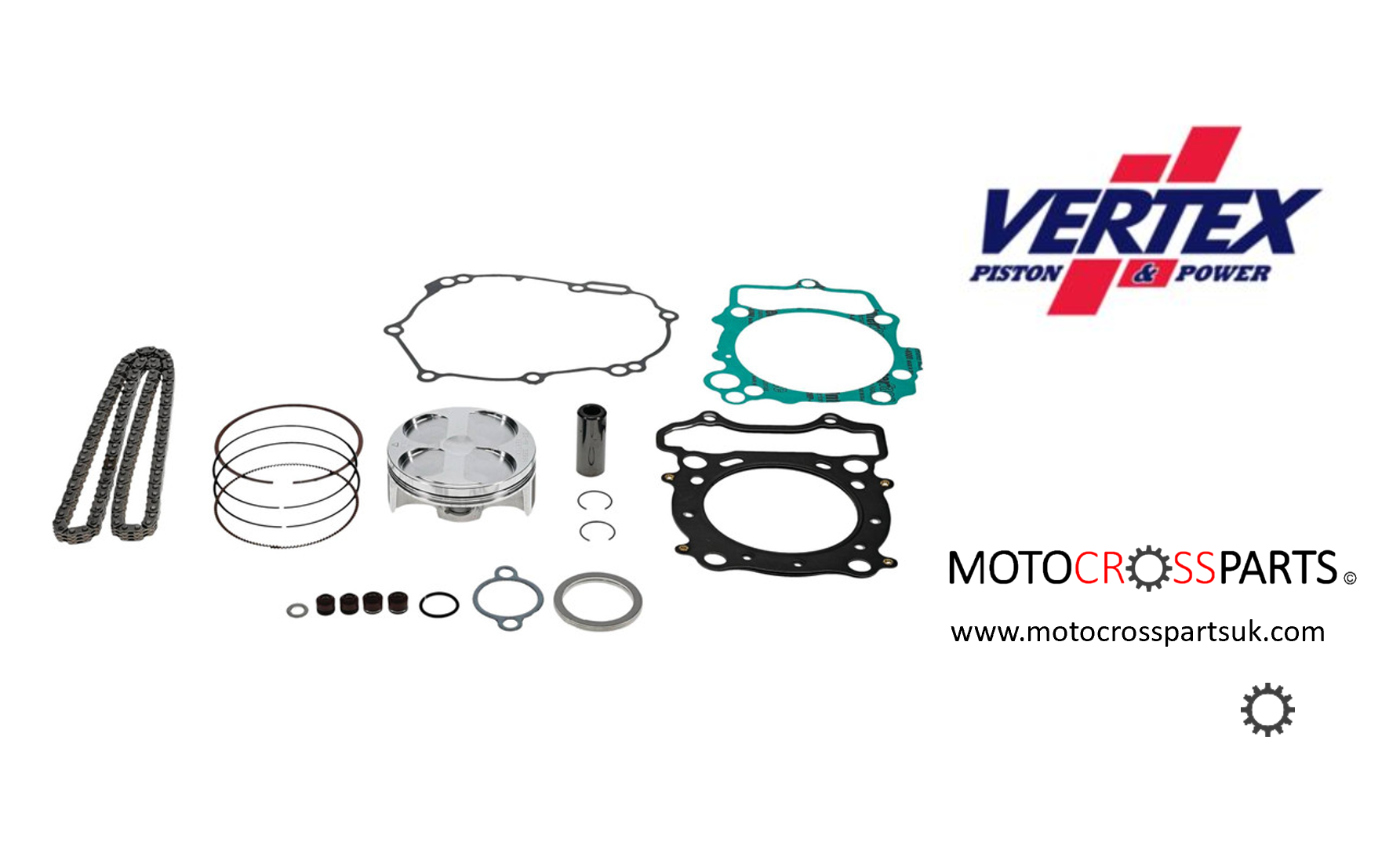 Top End Rebuild Kit Yamaha Yzf Motocross Parts Uk